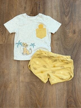 Kids Two-Piece Sun & Lion King Set